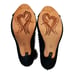 Jean Michel Cazabat Women's Heels Sz 6.5 Odessa Peep Toe Suede Shoe 36.5 EUR NEW