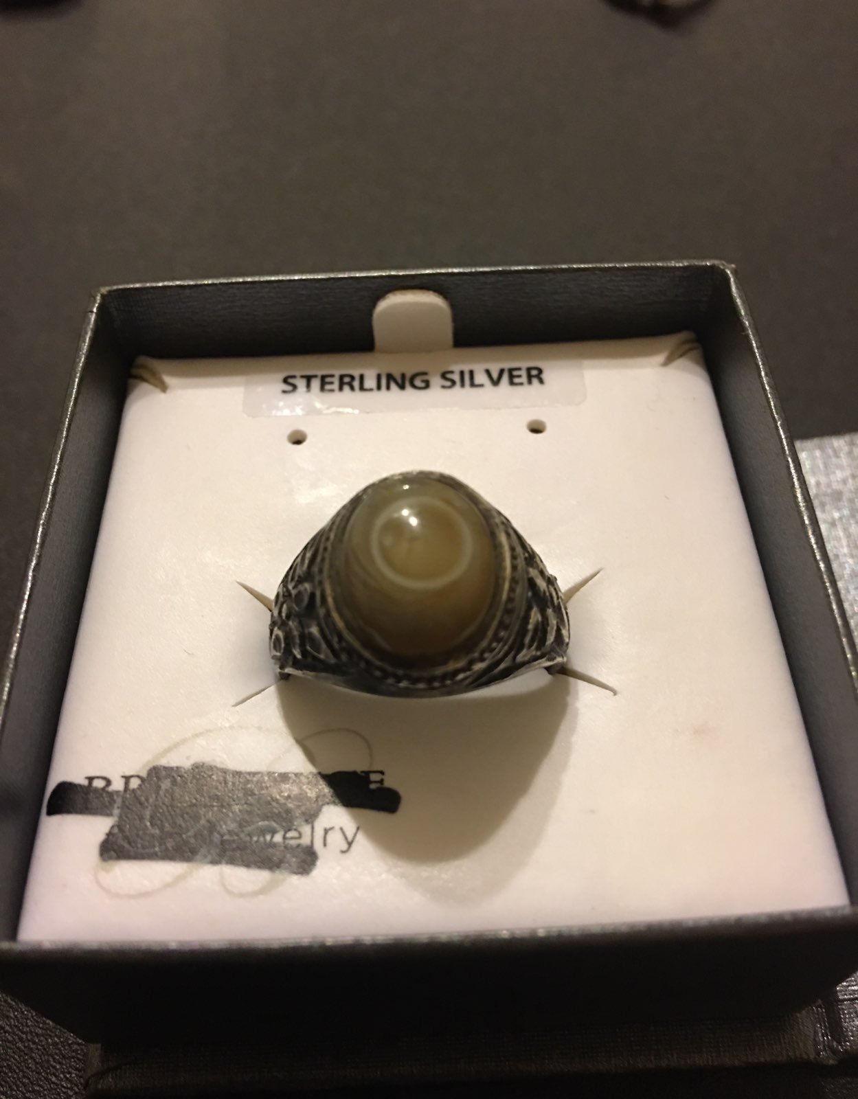 Sterling Silver Men's Ring