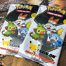 Pokemon 25th Train On First Partner Pack