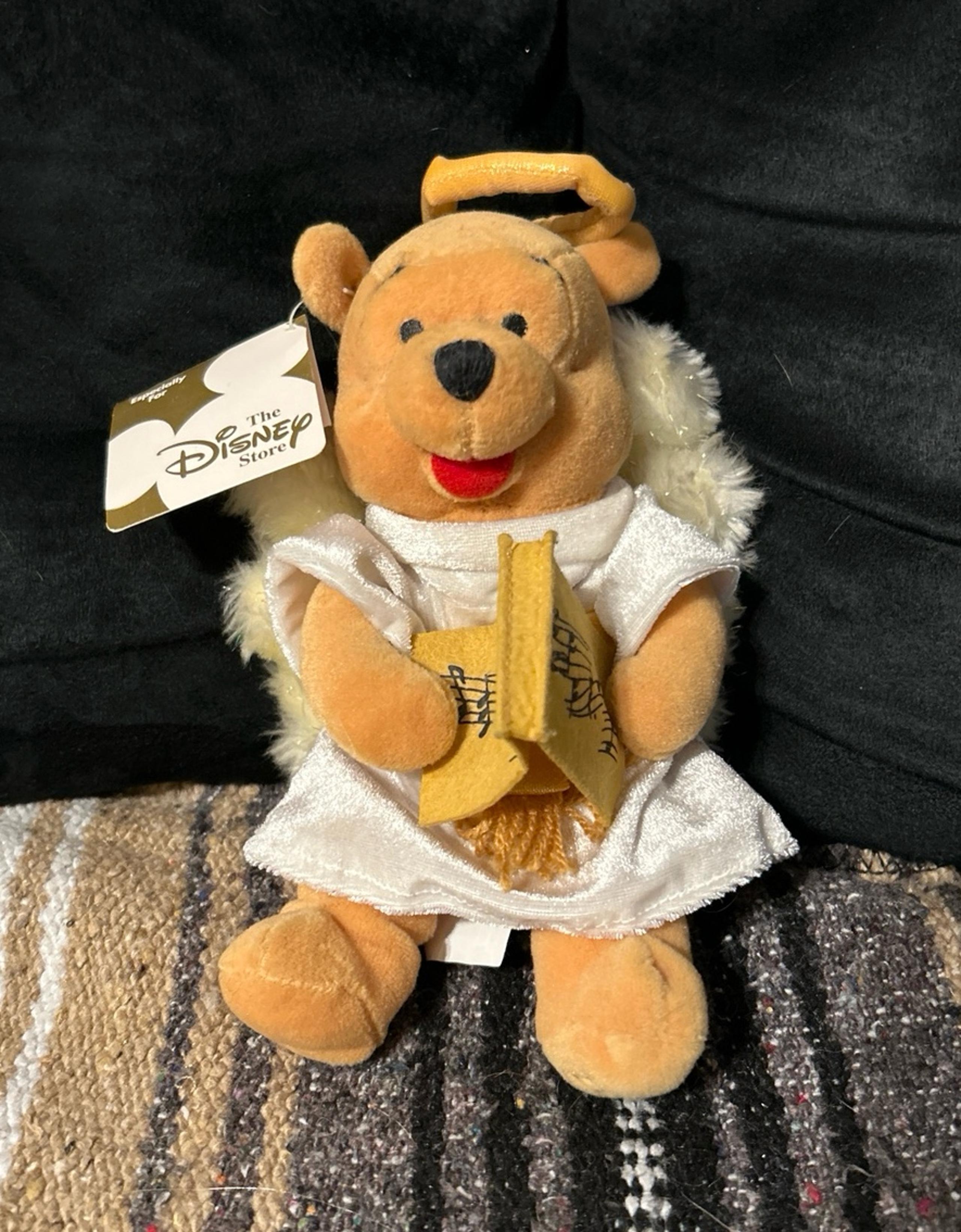 NWT Disney Store Winnie the Pooh Christmas Angel New with tag 8”