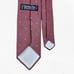 70s Vintage Christian Dior Burgundy Silk Blend USA Made Geometric Neck Tie 3x55
