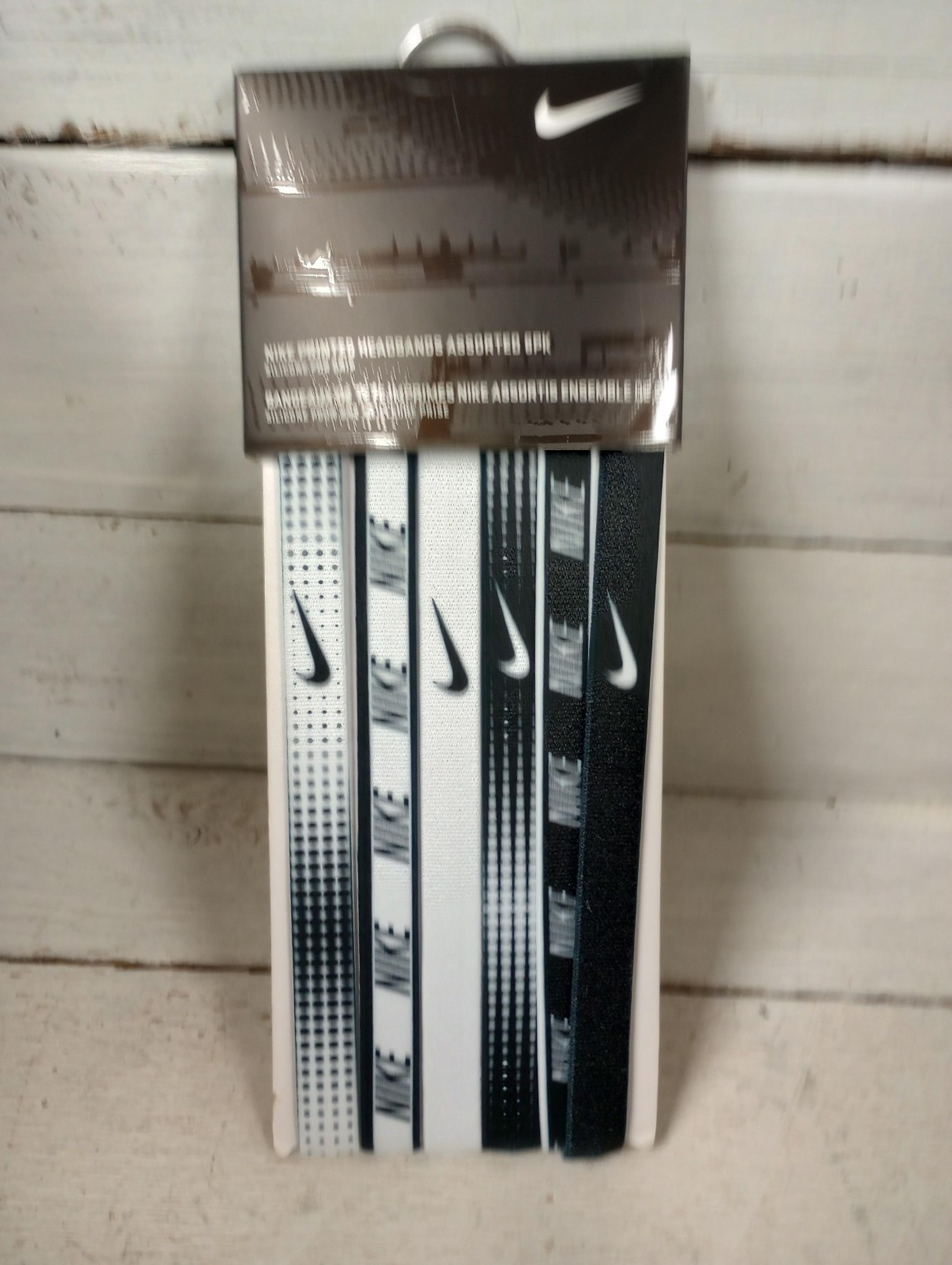 Nike Printed Headbands Assorted 6 Pack.