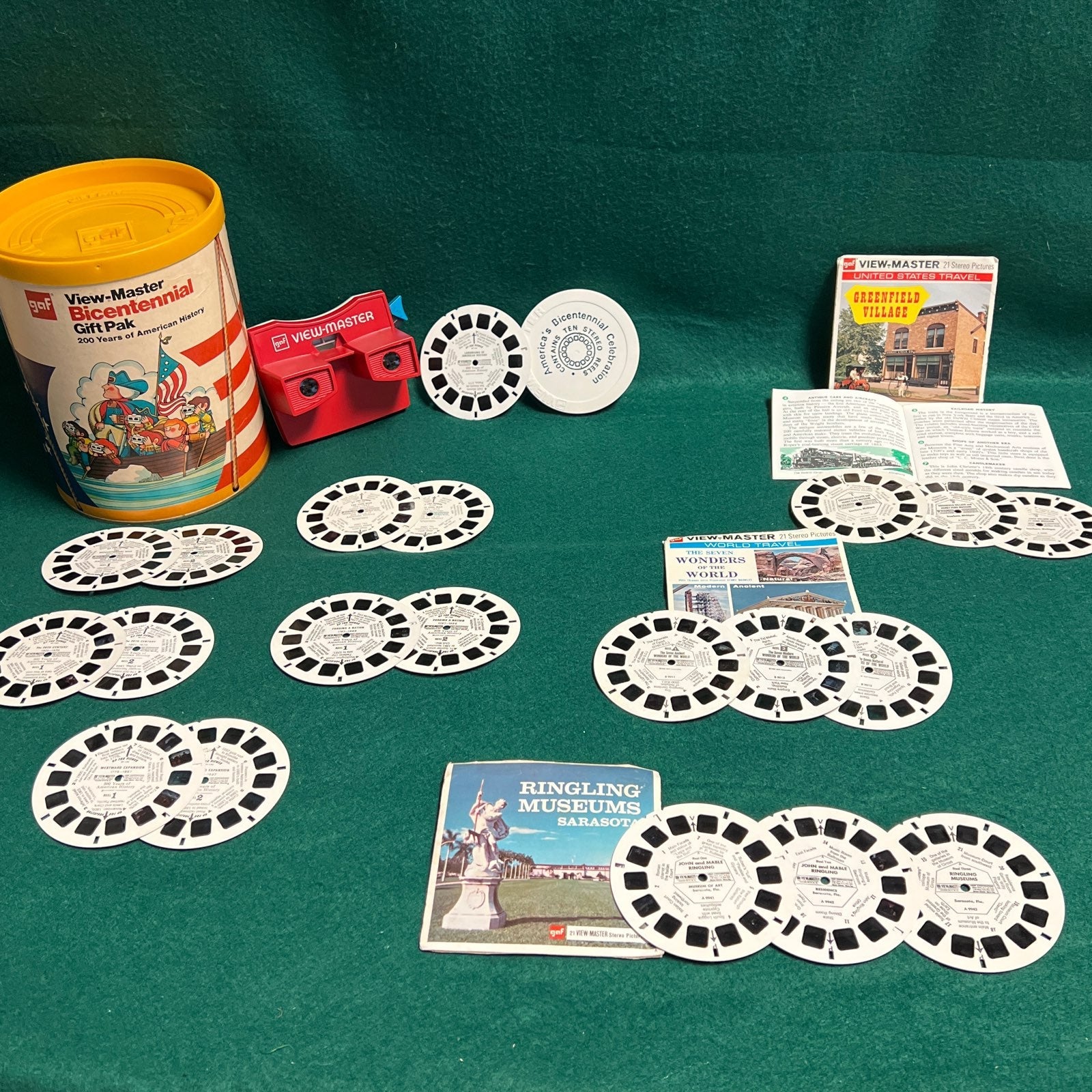 Bicentennial Gift Pack with View-Master & 20 Reels