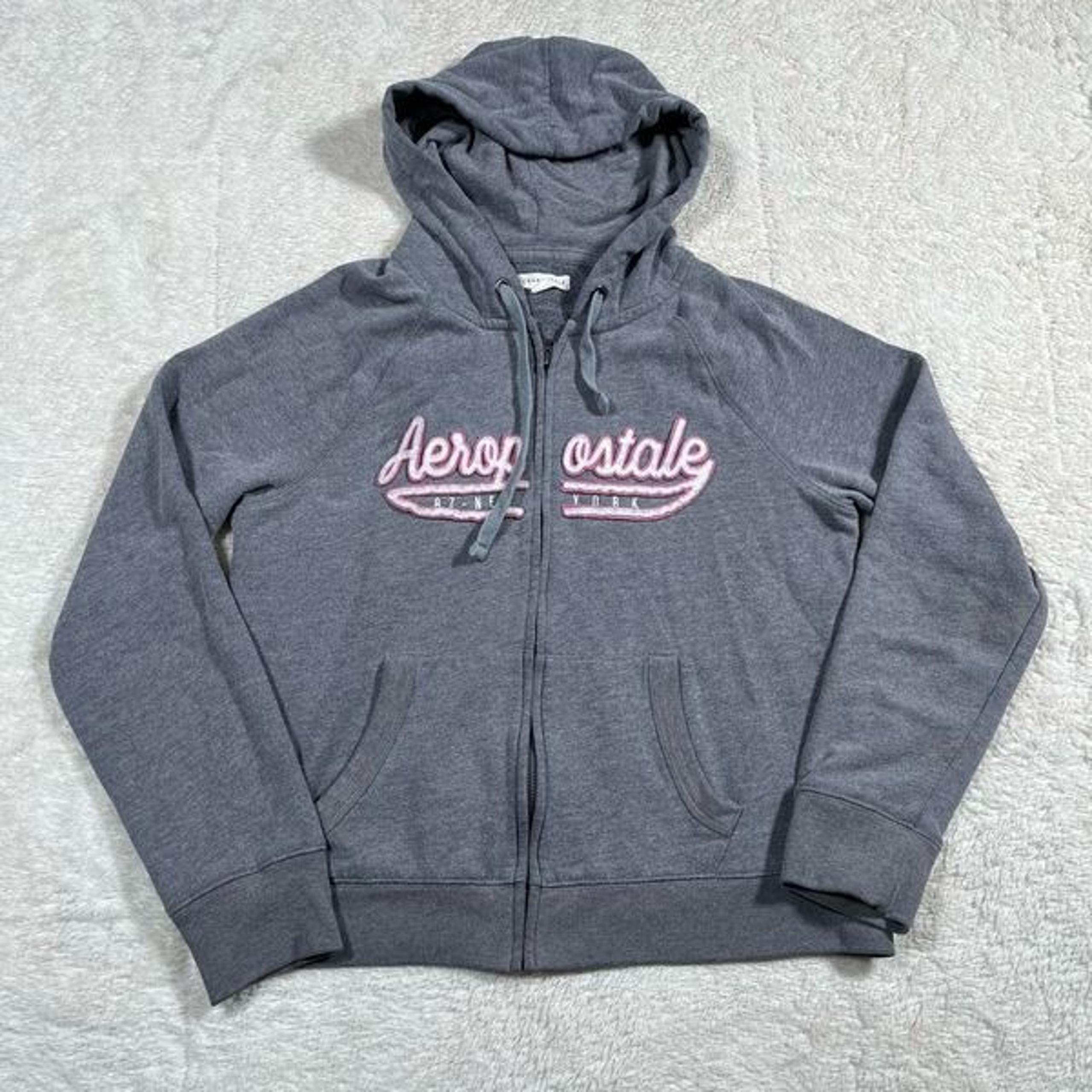 Vintage Y2K Aeropostale Zip Up Hoodie Swearshirt