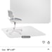 BNIB 59 x 47 hard plastic chair mat