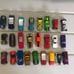 VIntage Lot of 25 Used HOT WHEELS W/Case