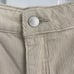 Rolla’s Dusters Hugh Rise Slim Cream Corduroy Women's Shorts Size 32 NWT