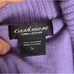 Lord & Taylor Cashmere Long Sleeve Turtleneck Sweater Size Large L