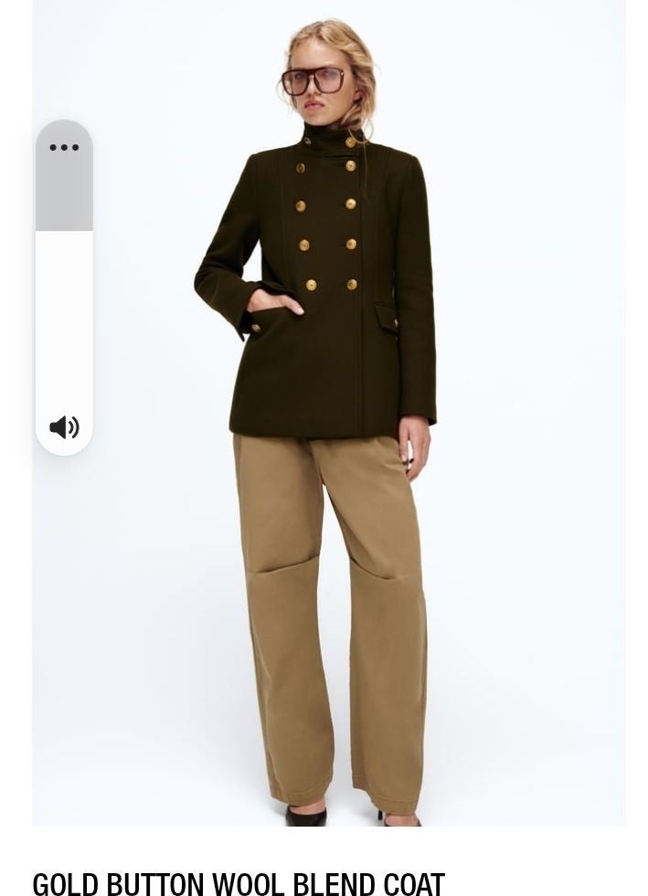 ZARA wool coat