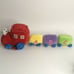 Russ Berrie Baby ABC Plush Train Chime C