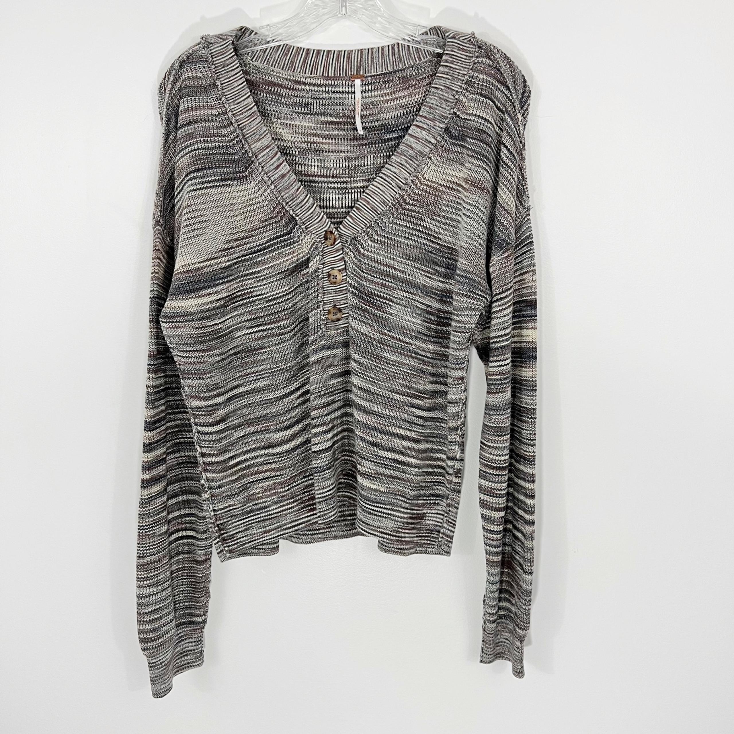 Free People Mercury Henley Sweater Size Small