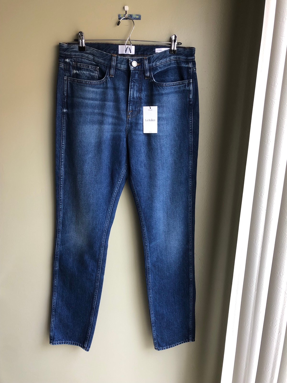 NWT! FRAME Le Italien Slime Jeans Style: LIH727 Mens Size: 32