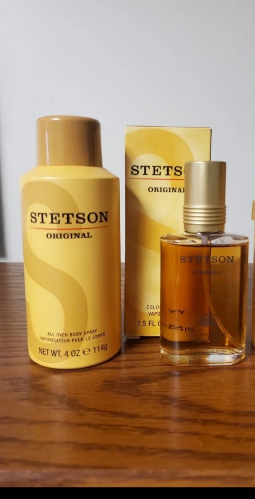 Men's Stetson Original Cologne Spray & All Over Body Spray