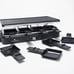 NEW Cook's Essentials Tabletop Grill with Personal Broiler Pans BLACK
