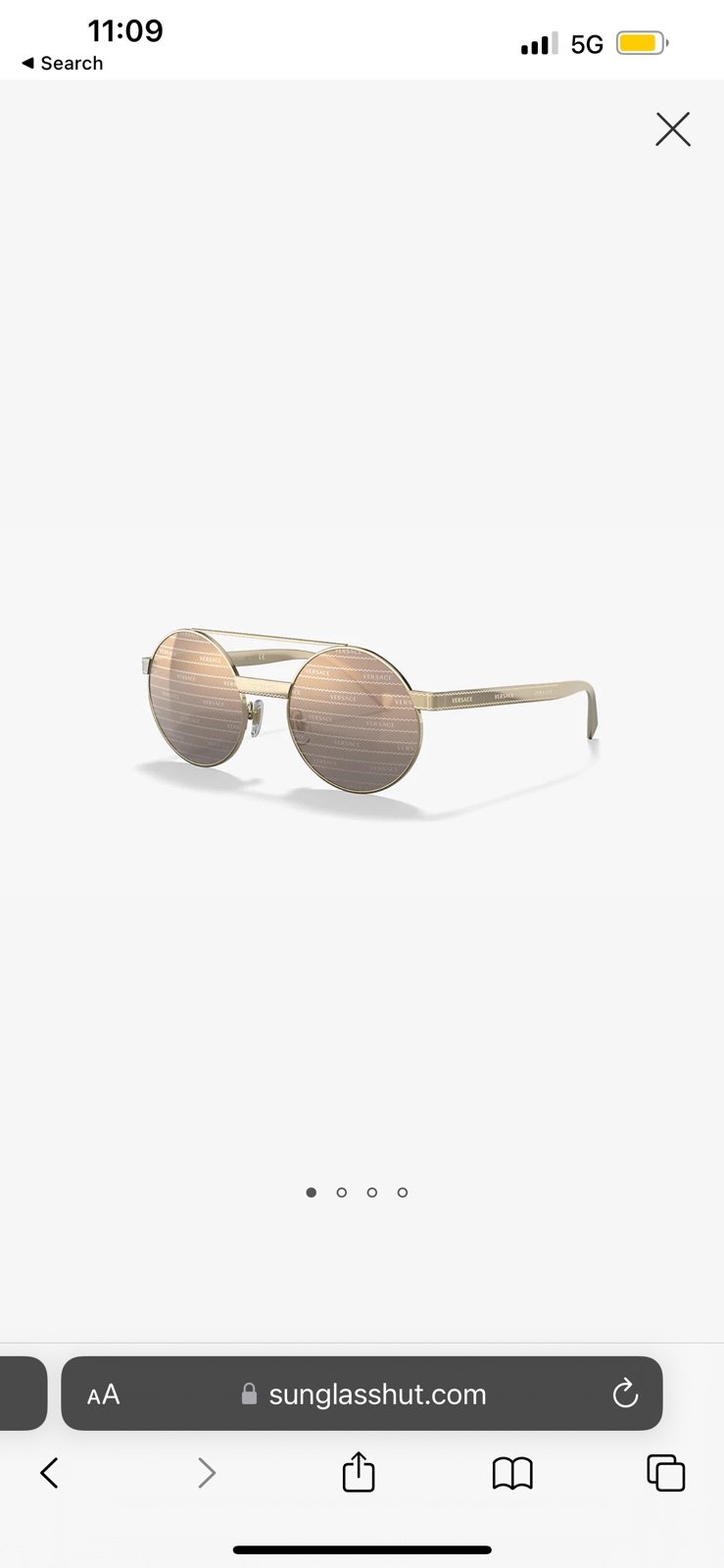VERSACE VE2210 SUNGLASSES