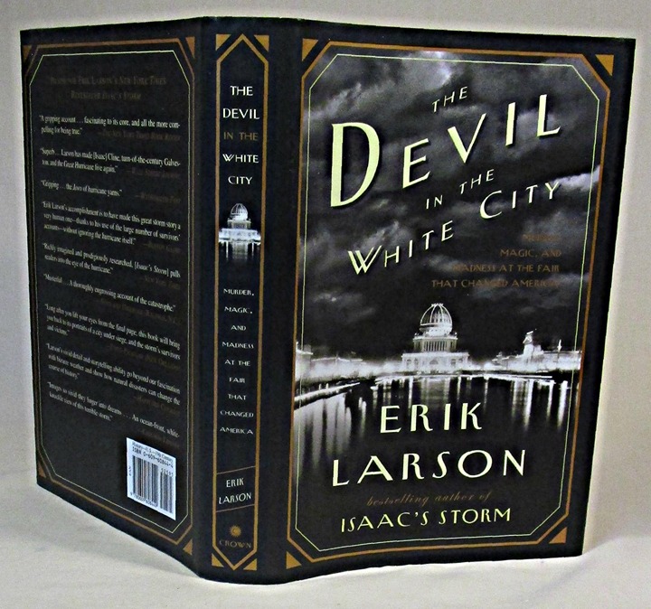 SIGNED, The Devil in the White City, Erik Larson, Later Printing, New
