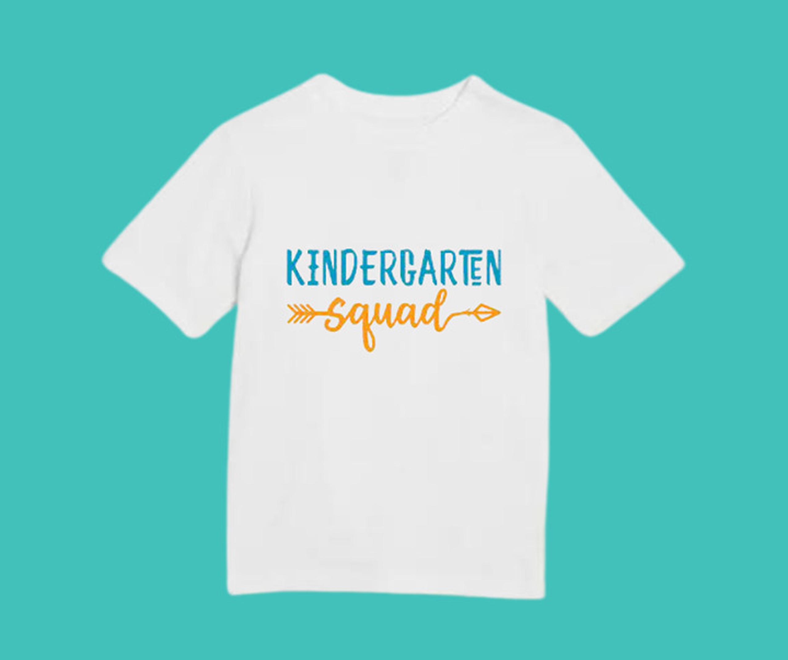 Kindergarten Squad School Colors Children's T-Shirt