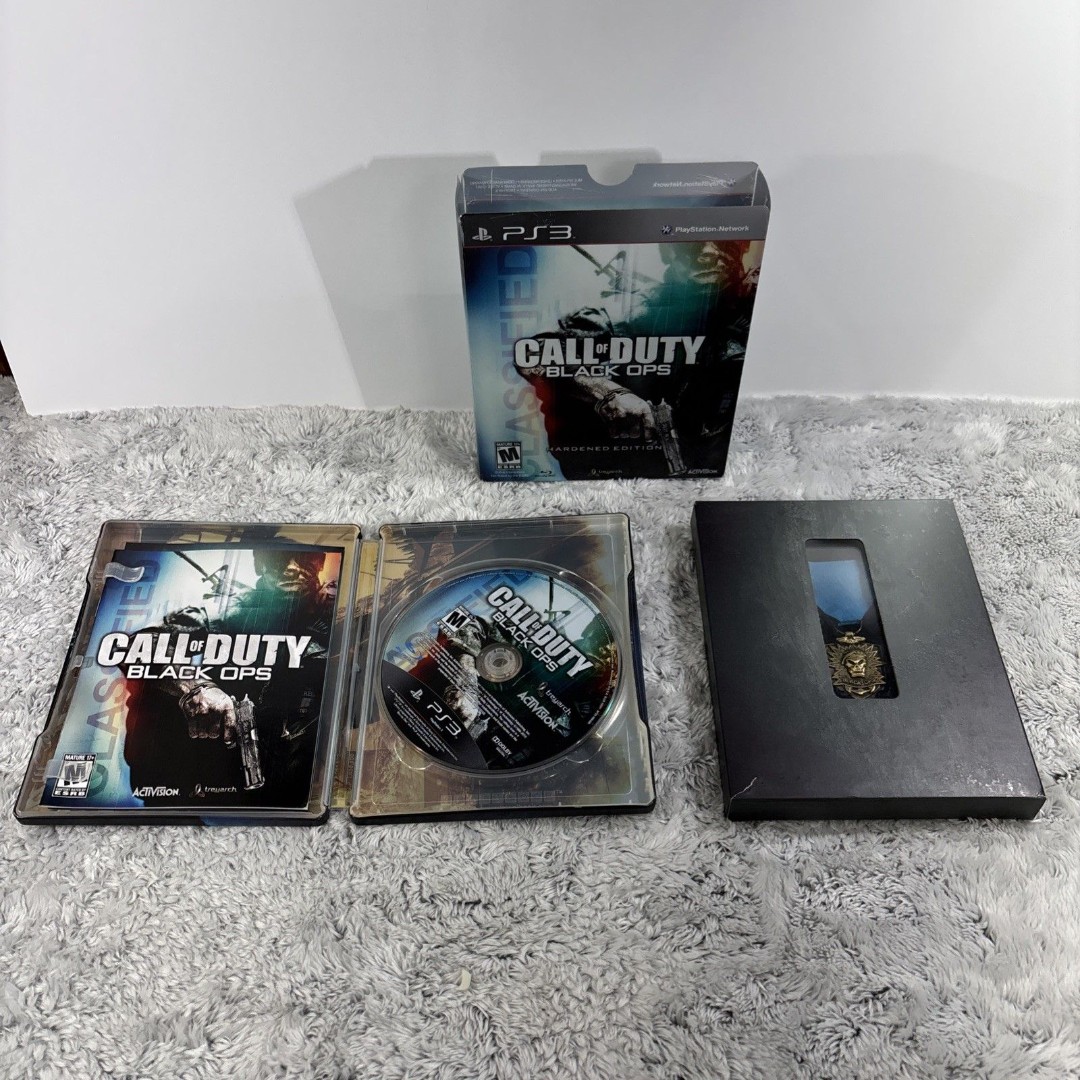 Call of Duty: Black Ops Hardened Edition Sony PlayStation 3 Complete TESTED Ps3