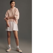 anthropologie Pilcro Sweatshirt Twofer Mini Dress size XL nwt PINK new