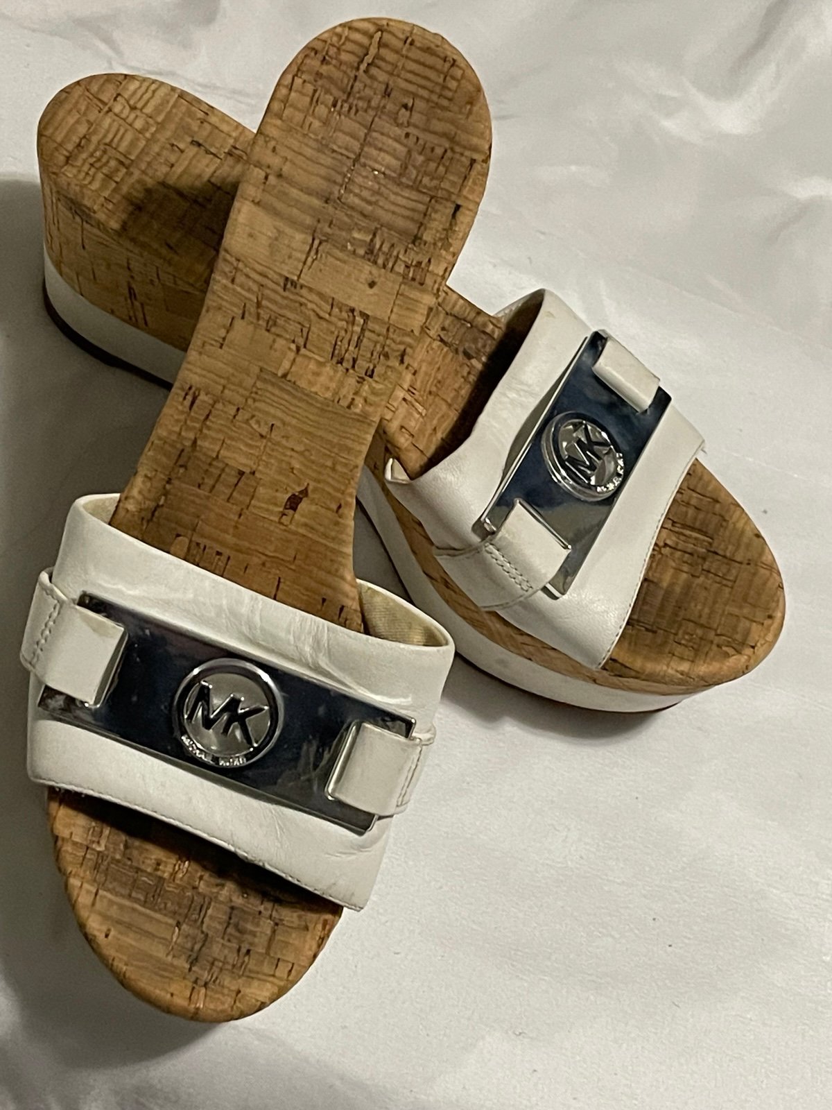 michael kors warren wedge sandals