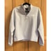 North Face Gray Tekware Grid Quarter-Zip Pullover Womens Size Small