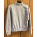 North Face Gray Tekware Grid Quarter-Zip Pullover Womens Size Small