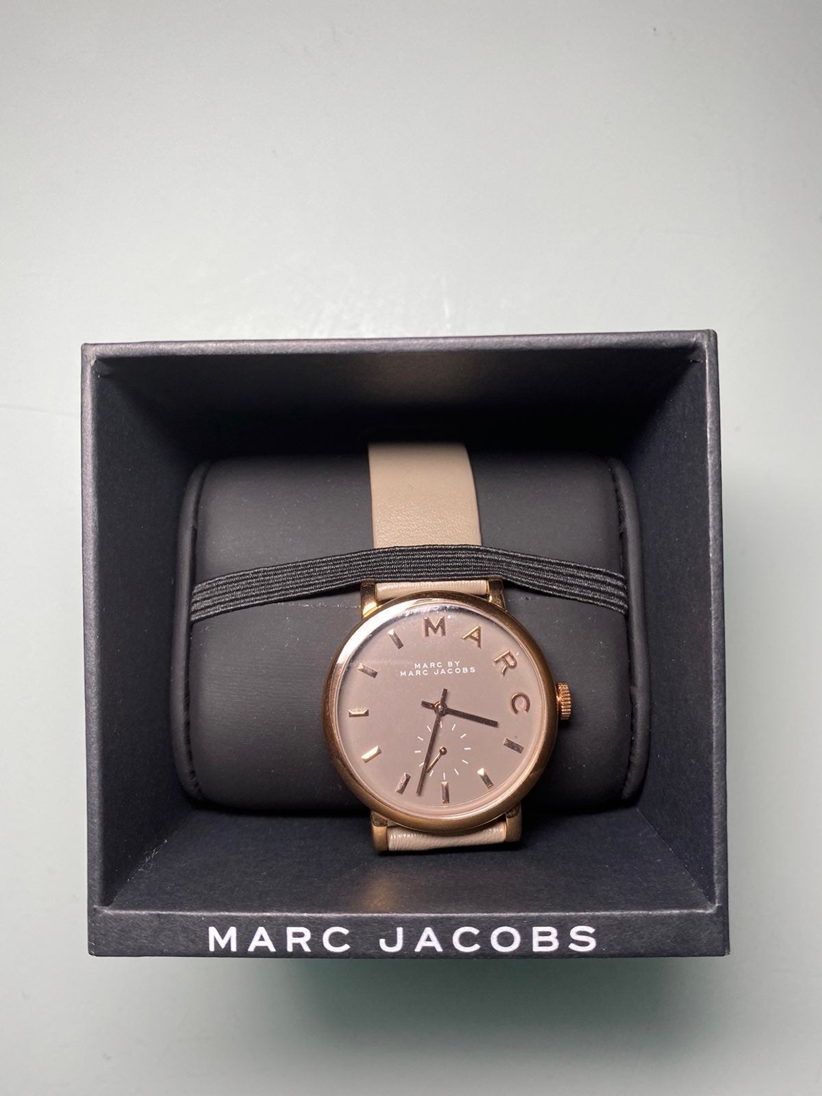 MARC BY MARC JACOBS leather watch