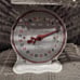 1960 Vintage White Wicker Baby Scale