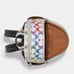 NWT COACH Mini Court Backpack & Bear Charm Rainbow Print