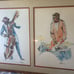 Jazz Musician Jazz Lithograph Art Prints by John Pellersano: Framed