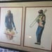 Jazz Musician Jazz Lithograph Art Prints by John Pellersano: Framed