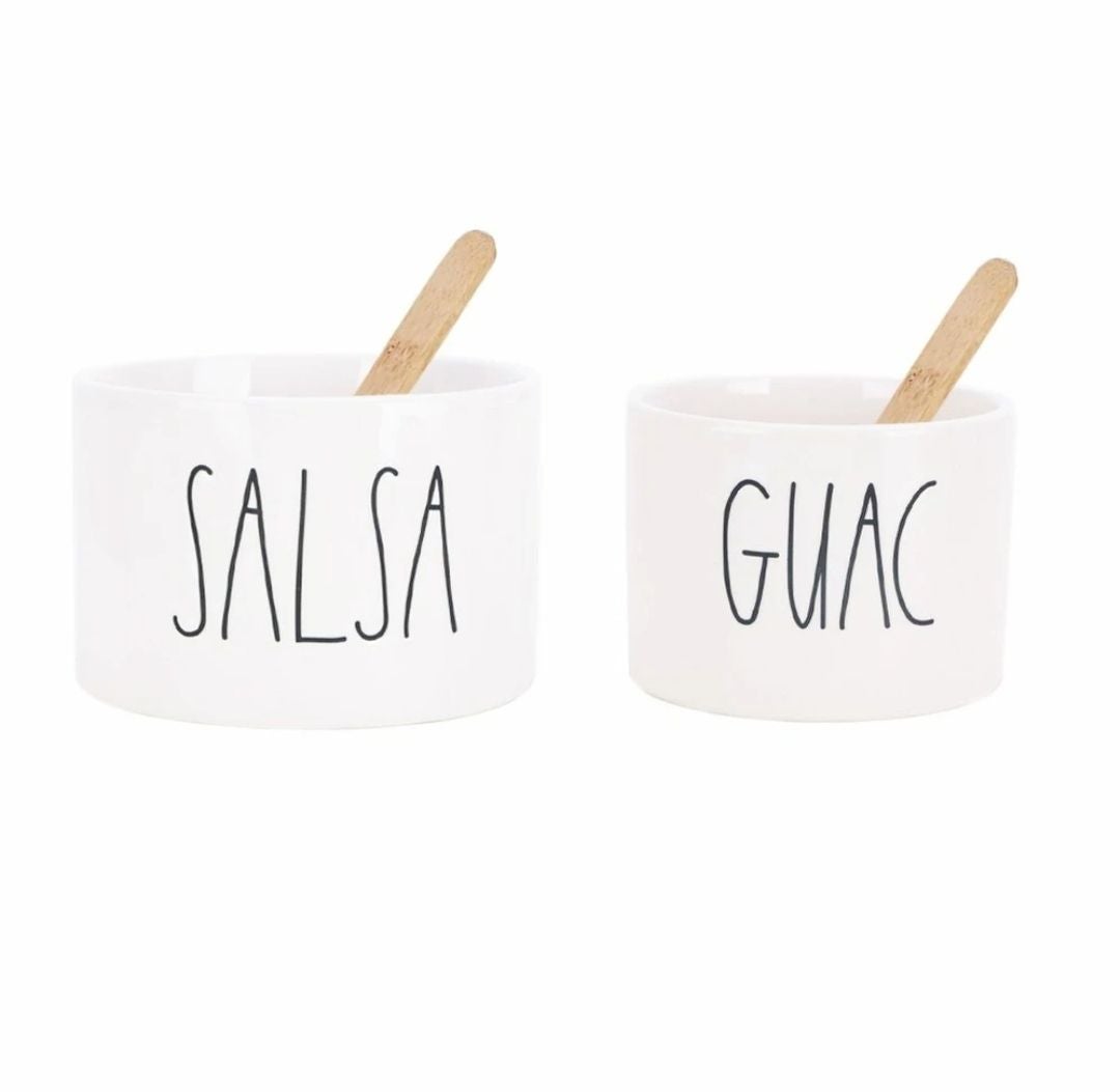 Rae Dunn By Magenta salsa & guacamole b