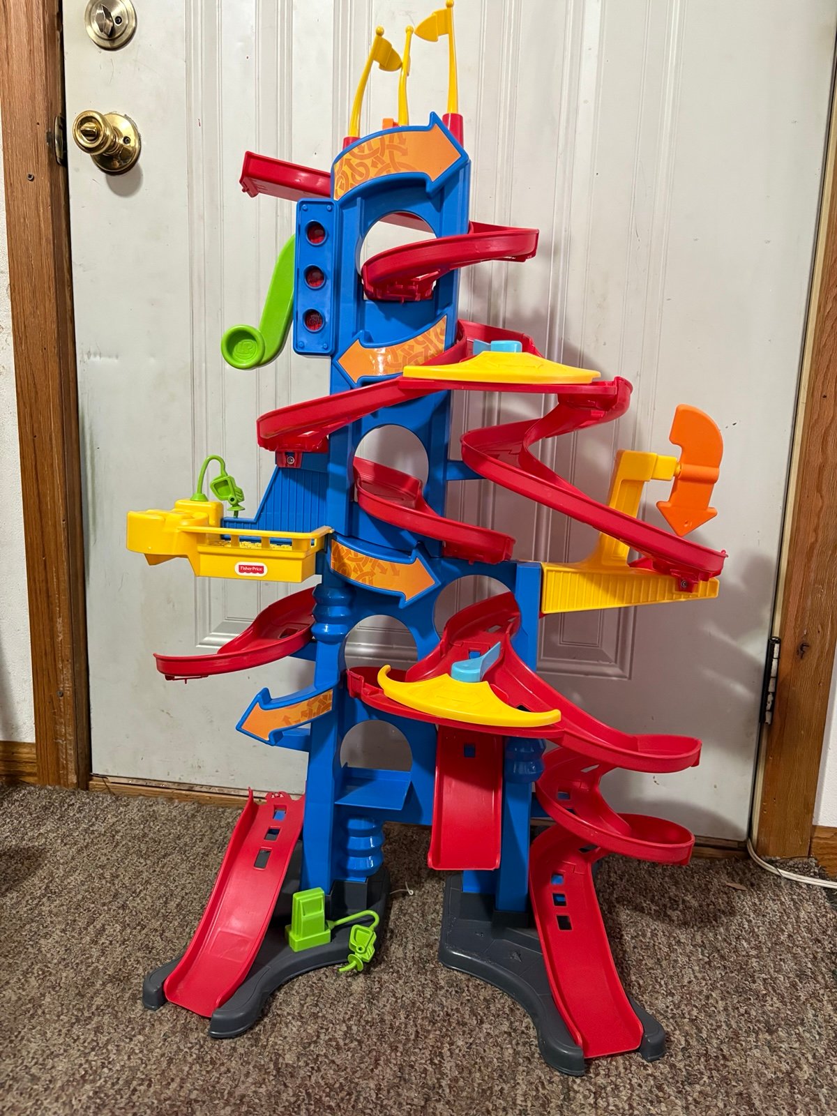 Little People Wheelies Take Turns Skyway Playset