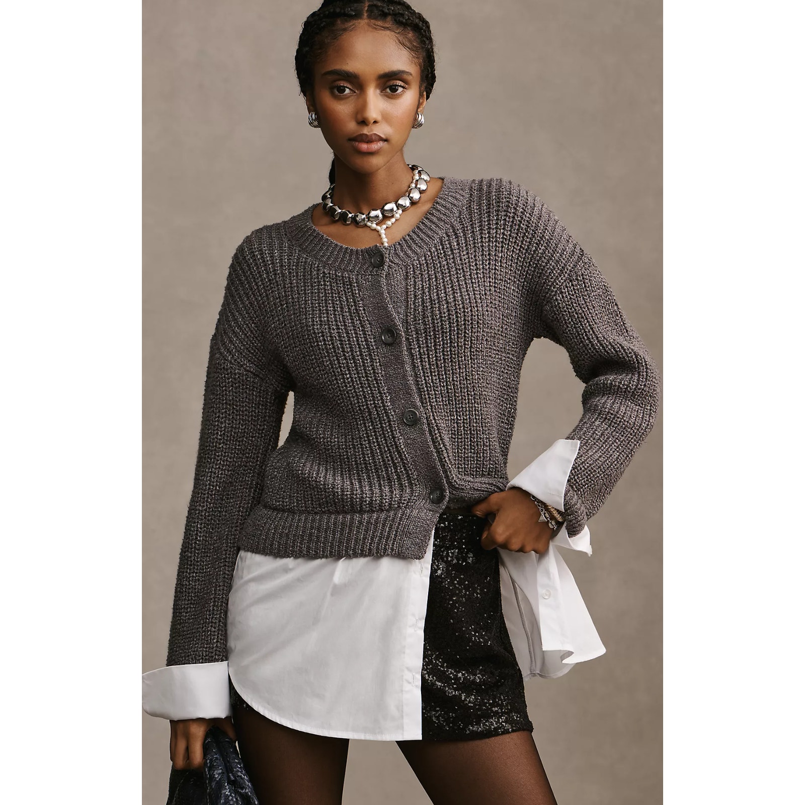 Anthropologie Twofer Cardigan Sweater - New XS