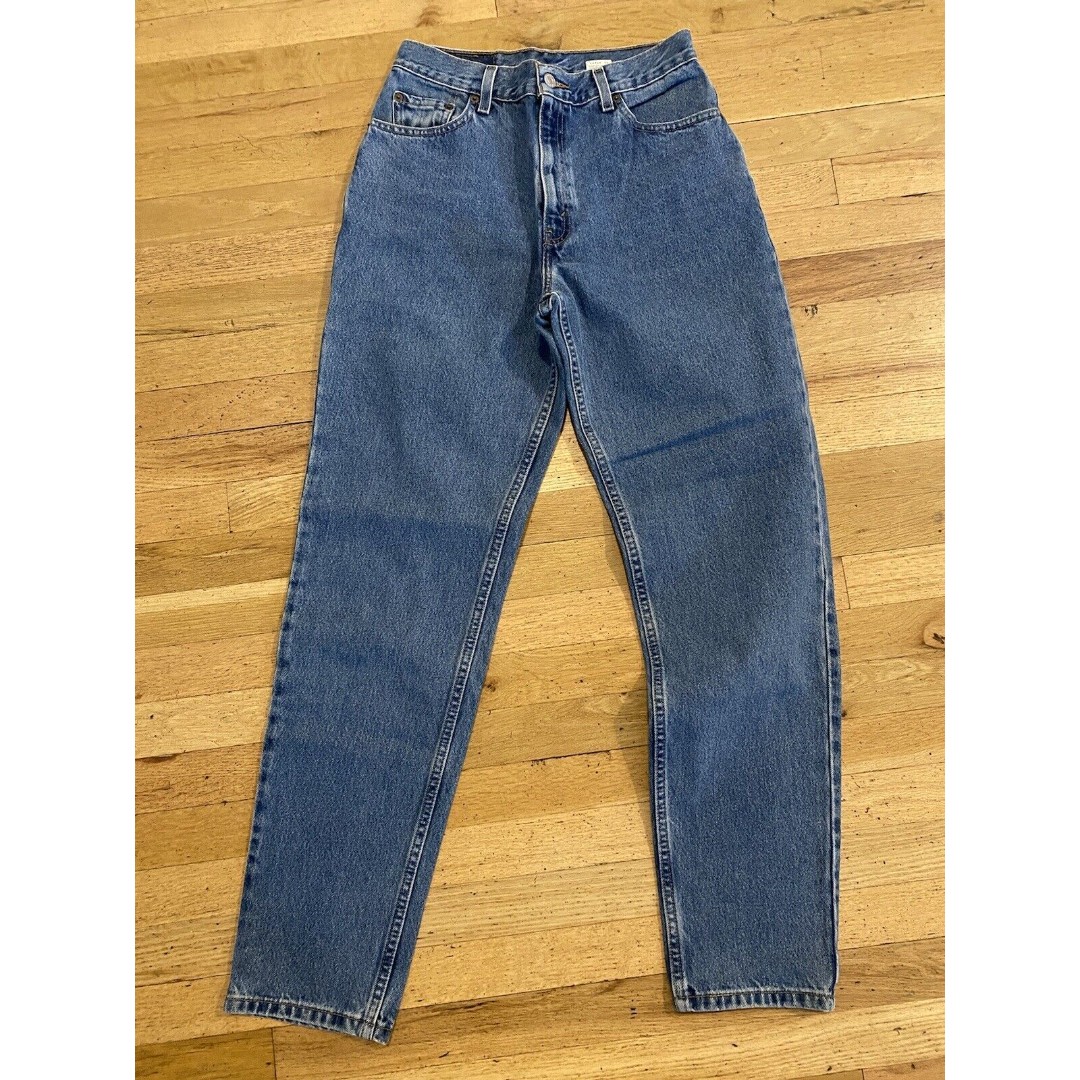 Levi’s Relaxed Fit Tapered Leg 550 Vintage Denim Jeans 10 Reg L High Rise Mom