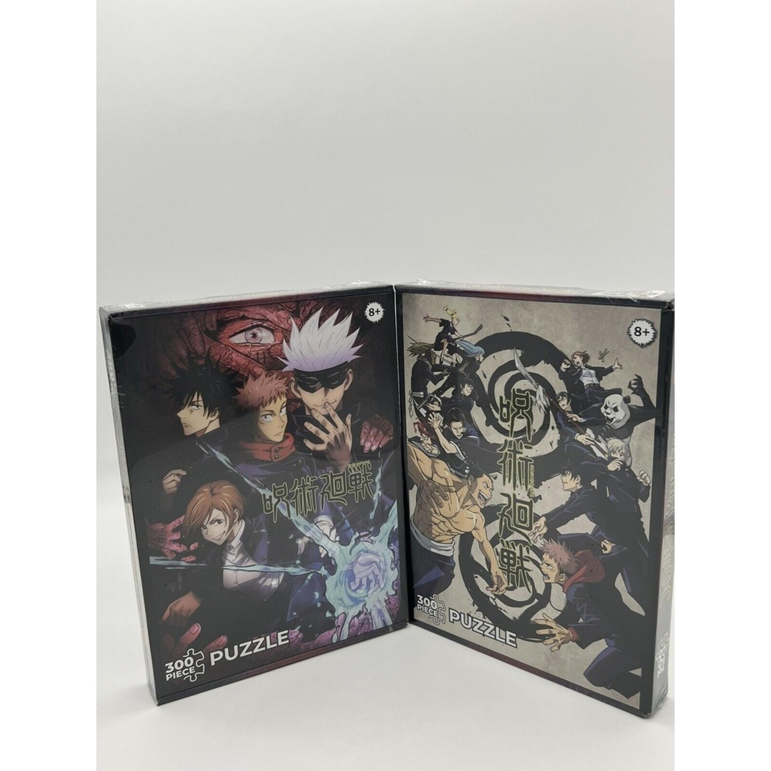 Jujutsu Kaisen Anime 13 X 19  300 Piece Puzzle Set Of 2 Crunchyroll. NEW SEALED!