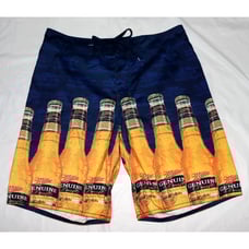 Miller Genuine Draft Men's Beer Board Shorts Swim Trunks Surf Size XL