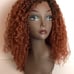 Ladies Human Hair Blend Soft Swiss Lace Wig