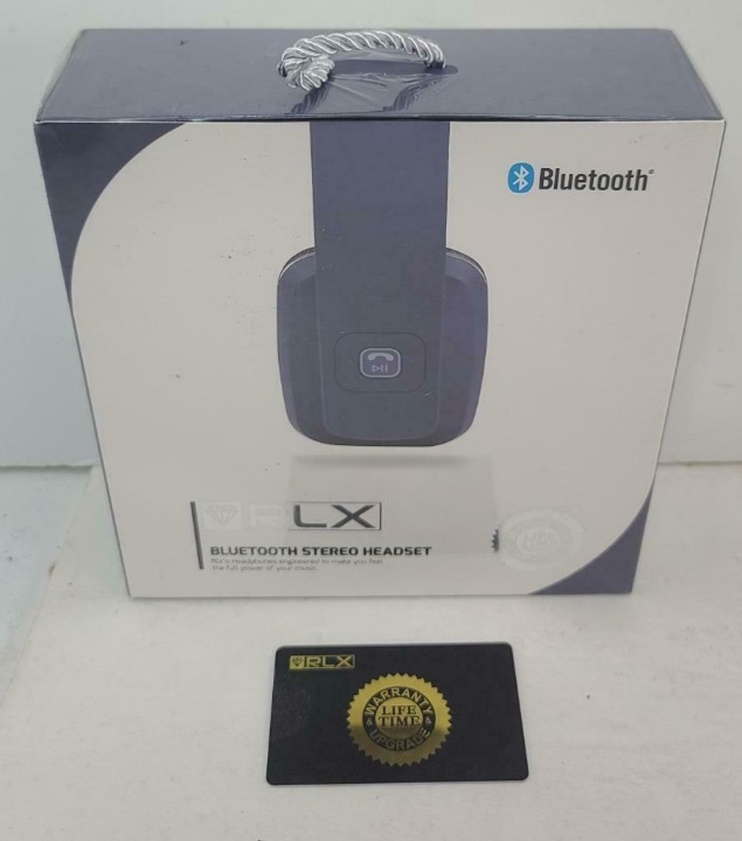 RLX bluetooth stereo Headset BlueLX-100 BRAND NEW SEALED