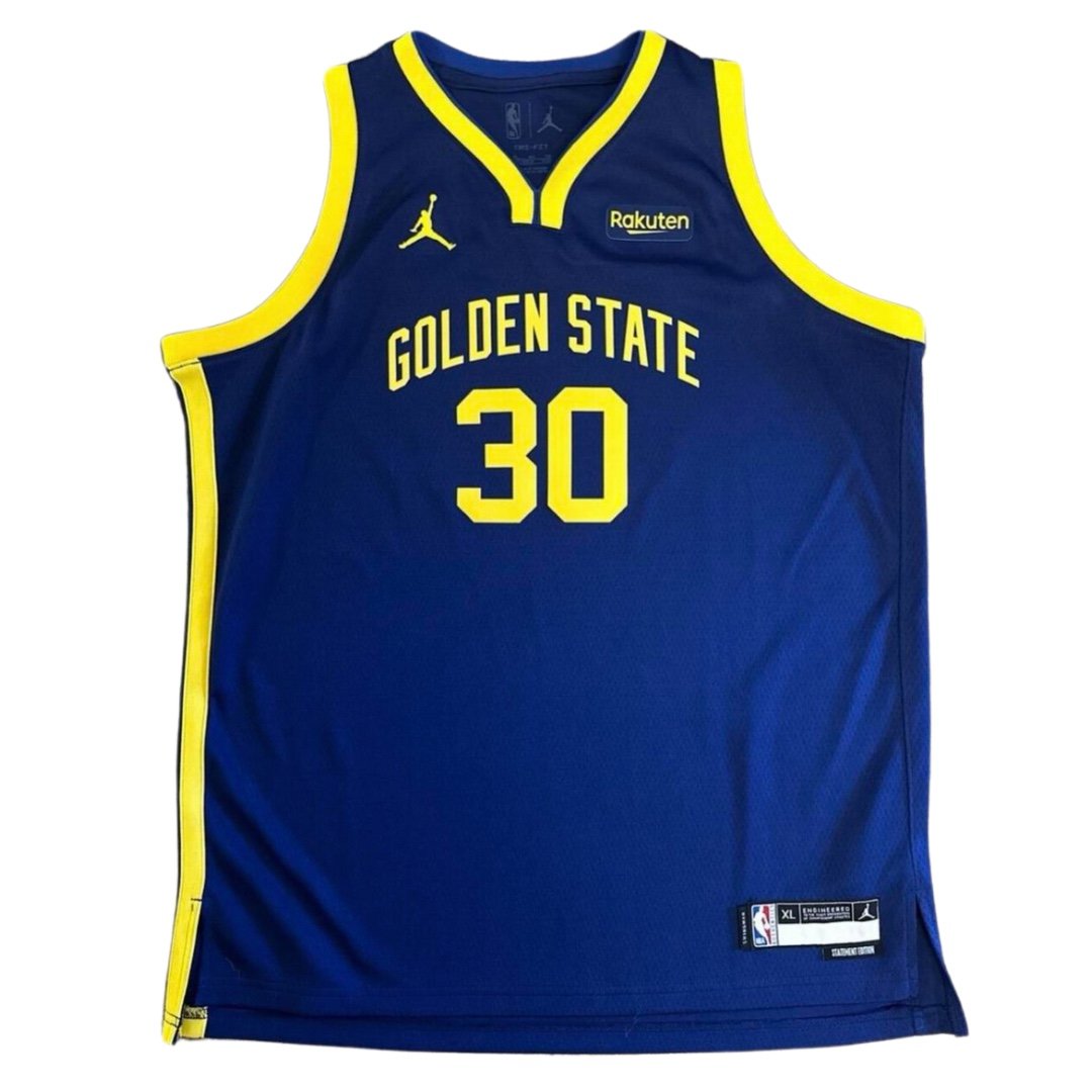 Youth XL X Large Curry Golden State Warriors Swingman Jersey - Statment Edition