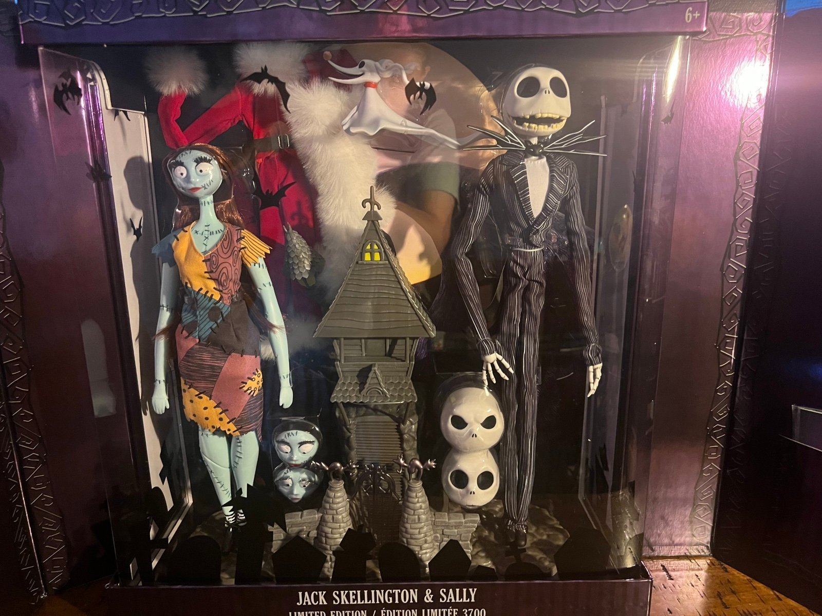 Disney limited edition nightmare before Christmas 30th anniversary dolls NBC