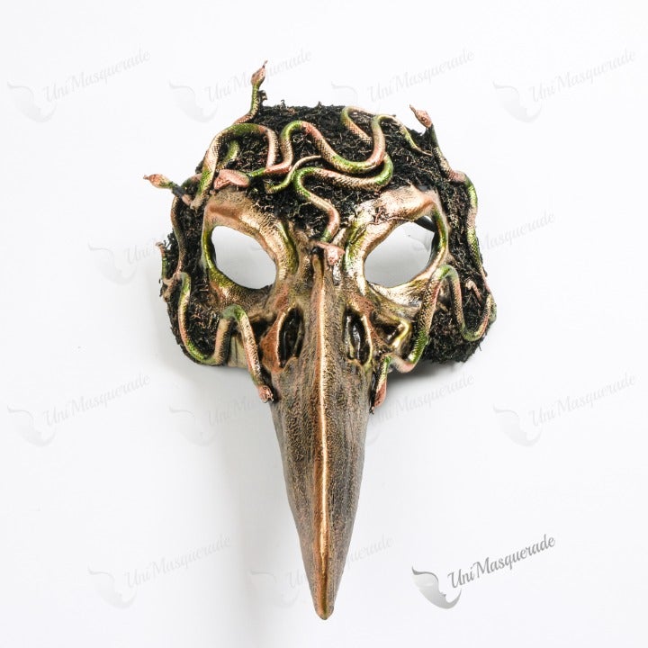 Medusa Snake Bird Skull Party Masquerade Cosplay Mask