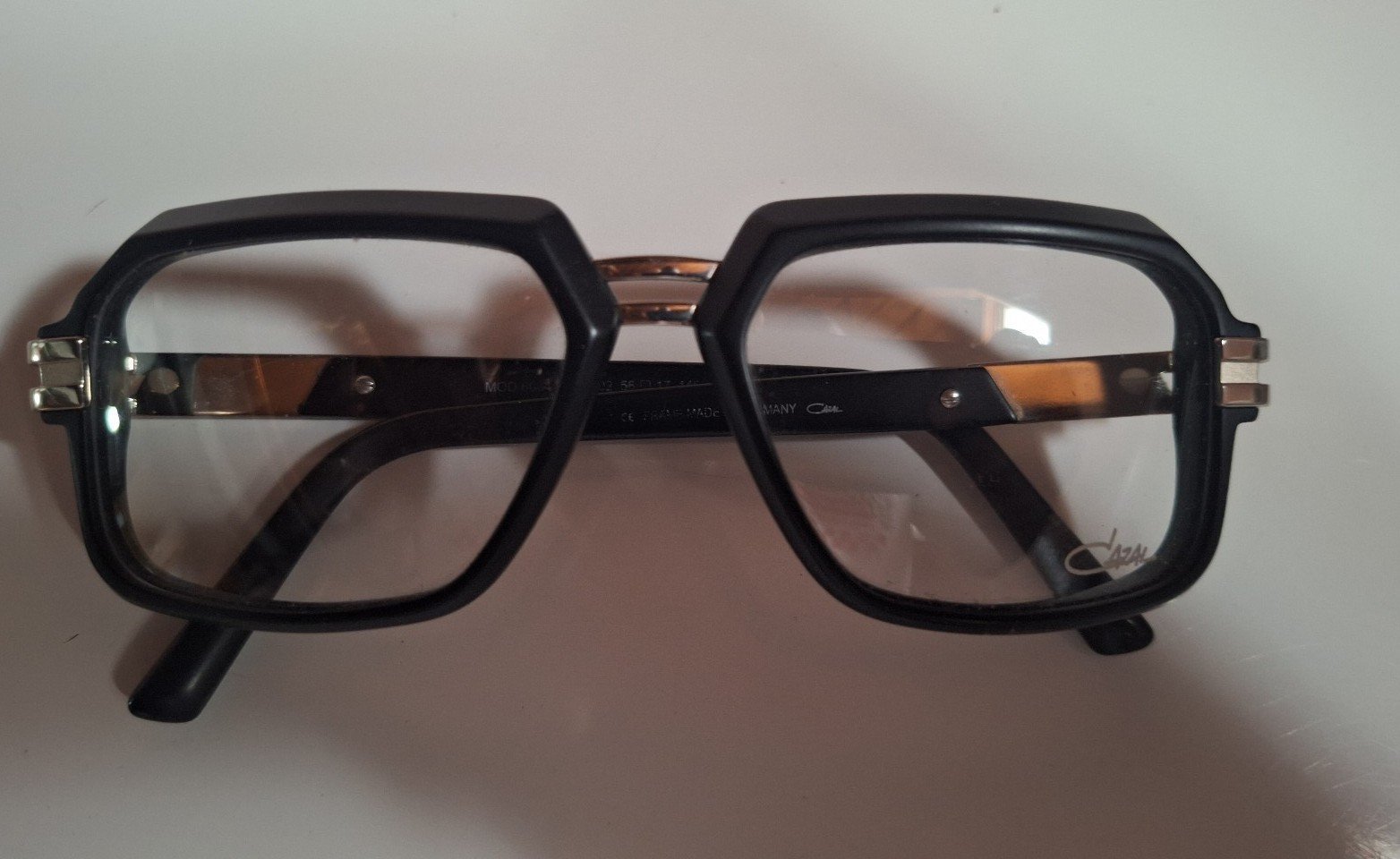 Cazal glasses 6004 matte black/silver