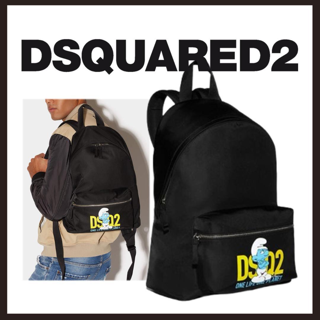 ○☆Brand New Unused DSQUARED2 Smurf Collaboration Backpack
