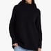 free people ottoman slouchy mock neck oversized tunic sweater XS EXTRA SMALL