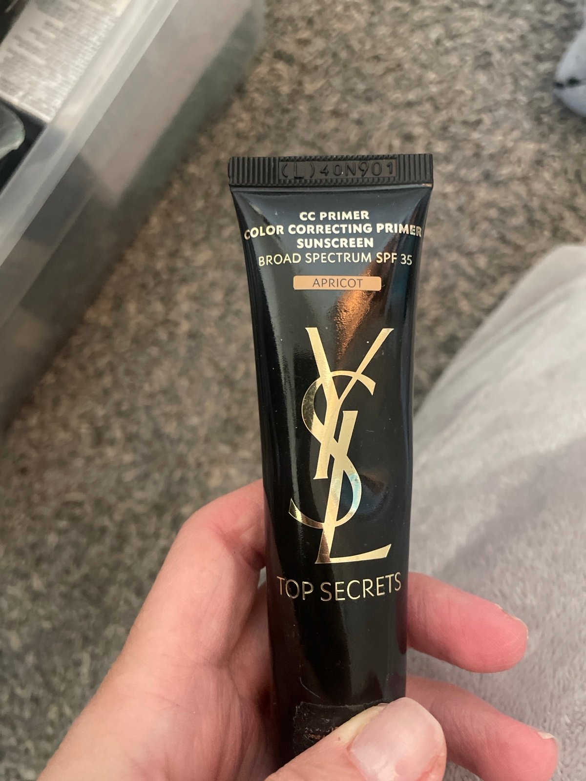 YSL Top Secrets CC Cream Color Corrector Primer apricot 40ml Yves Saint Laurent