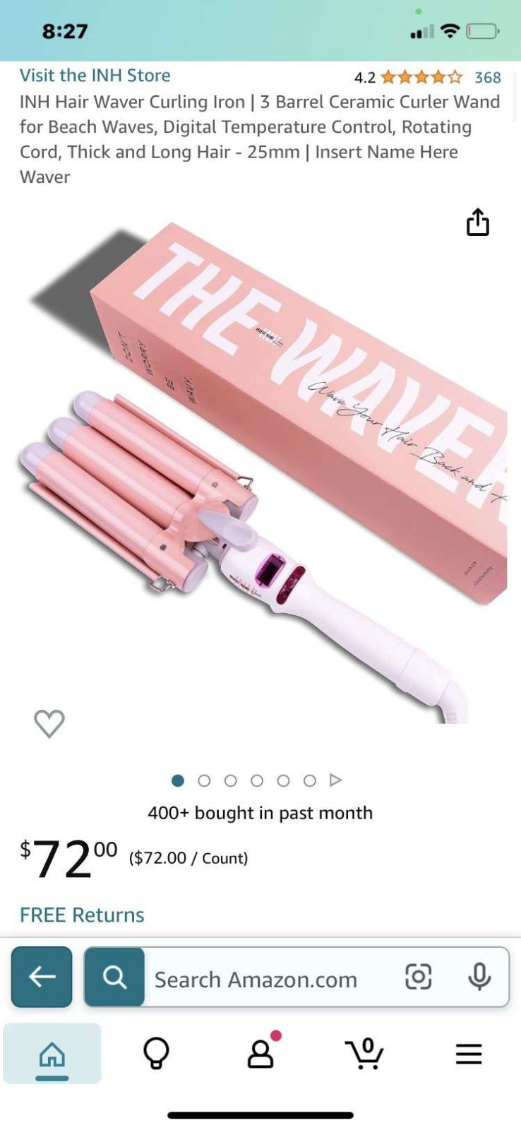 Hair Waver Curling Iron