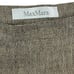 Vintage Max Mara Gold & Black Woven Linen Cotton Blend Skirt Womens Size 8