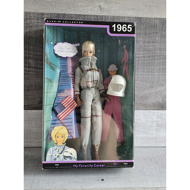 NRFB Mattel My Favorite Career 1965 Miss Astronaut Barbie Reproduction