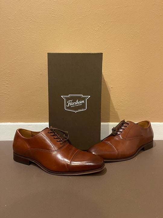 Florsheim leather dress shoes